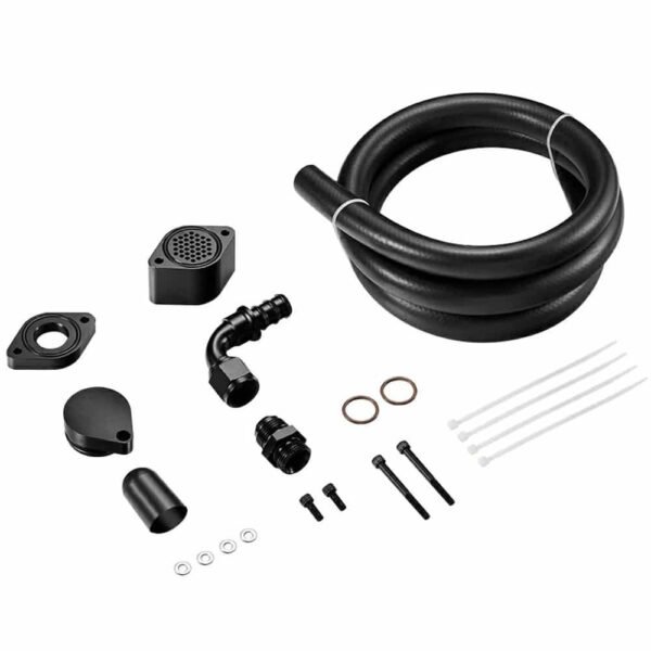 11-23 Ford 6.7L Powerstroke CCV/PCV Reroute/Delete Engine Ventilation Kit - Image 7