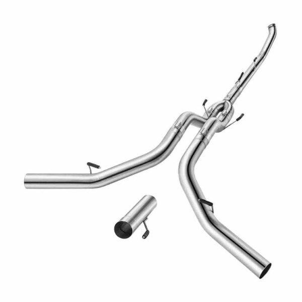 5" Turbo Back Duals 2013-2018 6.7L Cummins DPF Delete Race Pipe Dodge Ram 2500/3500