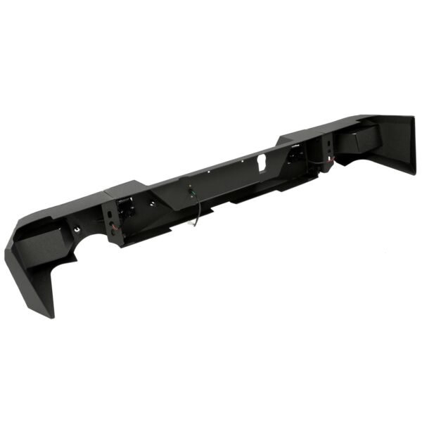 Truck Black Steel Rear Bumper for 2009-2018 Dodge Ram 1500 Face Bar Guard Step - Image 9