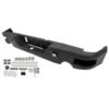 Truck Black Steel Rear Bumper for 2009-2018 Dodge Ram 1500 Face Bar Guard Step - Image 11