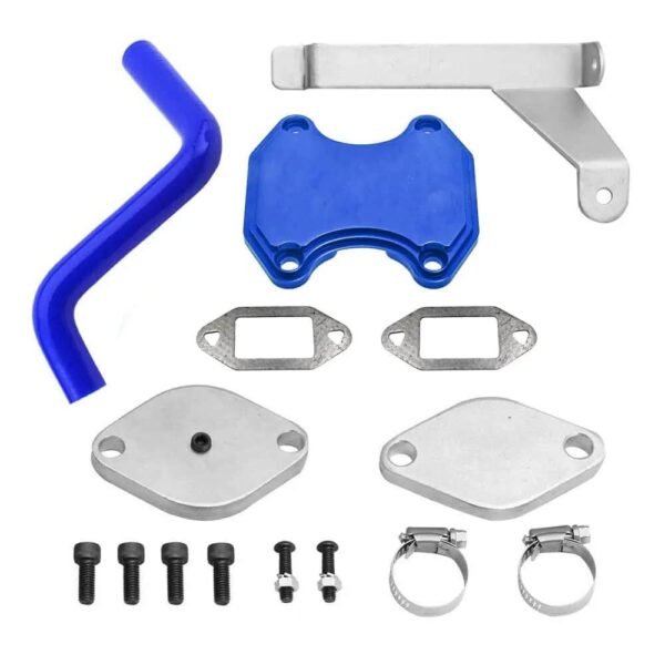 Dodge Ram 6.7L Cummins EGR Cooler Delete Kit Black（2007-2009） - Image 2